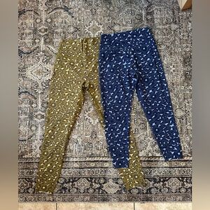 Cheetah workout leggings-selling as a pair